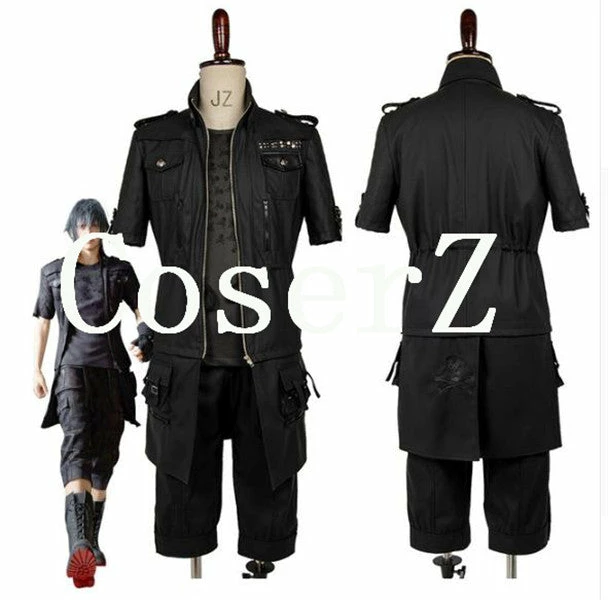 Game Final Fantasy XV FF15 Noctis Lucis Caelum Noct Cosplay Costume 3 Game Final Fantasy XV FF15 Noctis Lucis Caelum Noct Cosplay Costume