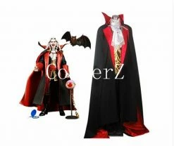Game Castlevania Vampire Dracula Halloween Cosplay Costume