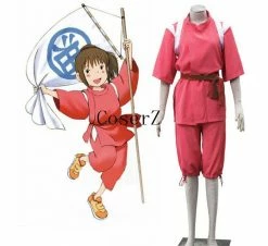 Movie/TV Hayao Miyazaki Cartoon Spirited Away Ogino Chihiro Kimono Anime Cosplay Costume