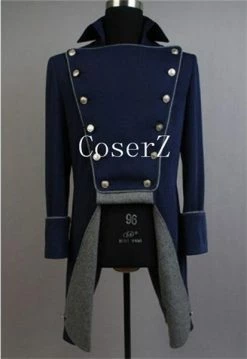 Movie/TV Les Miserables Norm Lewis Javert Jacket Cosplay Costume 10 Movie/TV Les Miserables Norm Lewis Javert Jacket Cosplay Costume