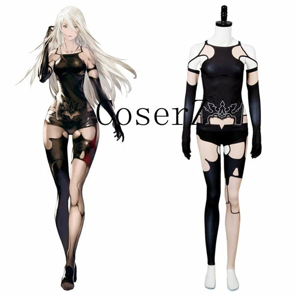 Game Nier Automata A2 YoRHa Type A No. 2 Carnival Cosplay Costume 3 Game Nier Automata A2 YoRHa Type A No. 2 Carnival Cosplay Costume