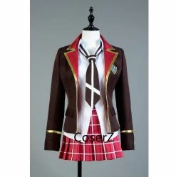 Anime Valkyrie Drive Mermaid Mirei Shikishima Cosplay Costume