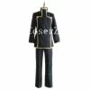Anime Code Geass Lelouch Lamperouge Japanese School Uniform Cosplay Costume