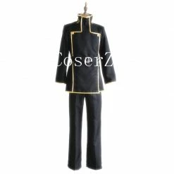 Anime Code Geass Lelouch Lamperouge Japanese School Uniform Cosplay Costume