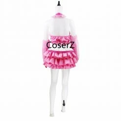 Anime Super Sonic Pink Cosplay Costume Halloween Costume 7 Anime Super Sonic Pink Cosplay Costume Halloween Costume