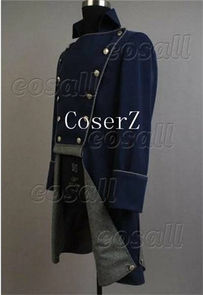 Movie/TV Les Miserables Norm Lewis Javert Jacket Cosplay Costume 6 Movie/TV Les Miserables Norm Lewis Javert Jacket Cosplay Costume