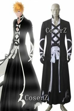 Anime Bleach Kurosaki Ichigo Cosplay Costume Halloween Costume