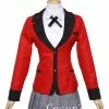 Anime Kakegurui Jabami Yumeko Cosplay Costume Halloween Costume