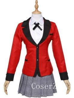 Anime Kakegurui Jabami Yumeko Cosplay Costume Halloween Costume