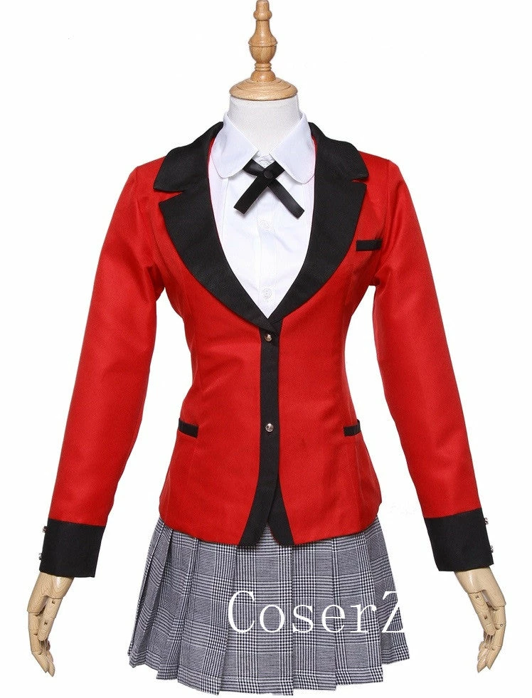 Anime Kakegurui Jabami Yumeko Cosplay Costume Halloween Costume 3 Anime Kakegurui Jabami Yumeko Cosplay Costume Halloween Costume