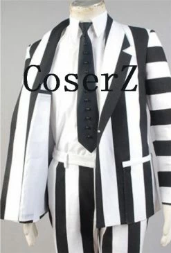 Movie/TV Beetlejuice Tim Burton Suit Cosplay Costume
