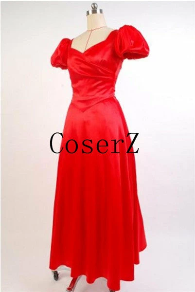 Movie/TV Meet Me In St. Louis 1944 Film Judy Xmas Red Dress Cosplay Costume 7 Movie/TV Meet Me In St. Louis 1944 Film Judy Xmas Red Dress Cosplay Costume