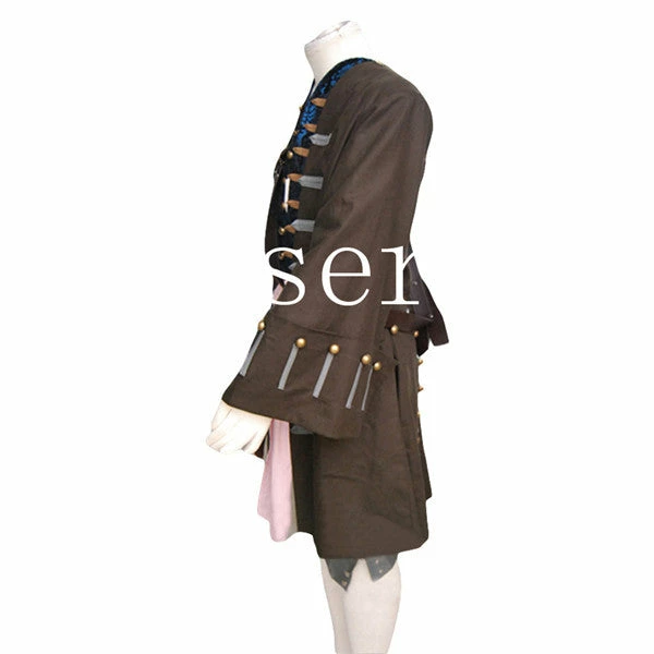 Movie/TV Pirates Of The Caribbean Cosplay Costume Jack Sparrow Costume 6 Movie/TV Pirates Of The Caribbean Cosplay Costume Jack Sparrow Costume