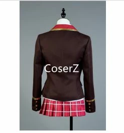 Anime Valkyrie Drive Mermaid Mirei Shikishima Cosplay Costume