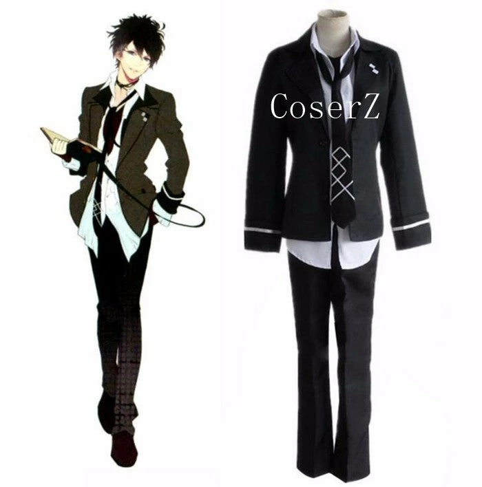 Anime Diabolik Lovers More Blood Mukami Ruki Cosplay Costume Halloween Costume 3 Anime Diabolik Lovers More Blood Mukami Ruki Cosplay Costume Halloween Costume