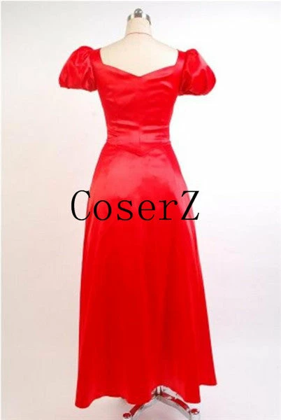 Movie/TV Meet Me In St. Louis 1944 Film Judy Xmas Red Dress Cosplay Costume 4 Movie/TV Meet Me In St. Louis 1944 Film Judy Xmas Red Dress Cosplay Costume