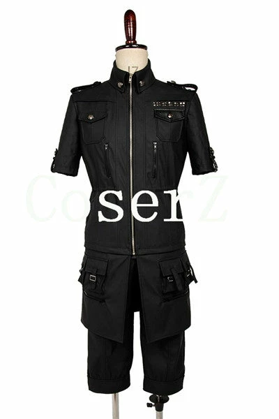 Game Final Fantasy XV FF15 Noctis Lucis Caelum Noct Cosplay Costume 4 Game Final Fantasy XV FF15 Noctis Lucis Caelum Noct Cosplay Costume