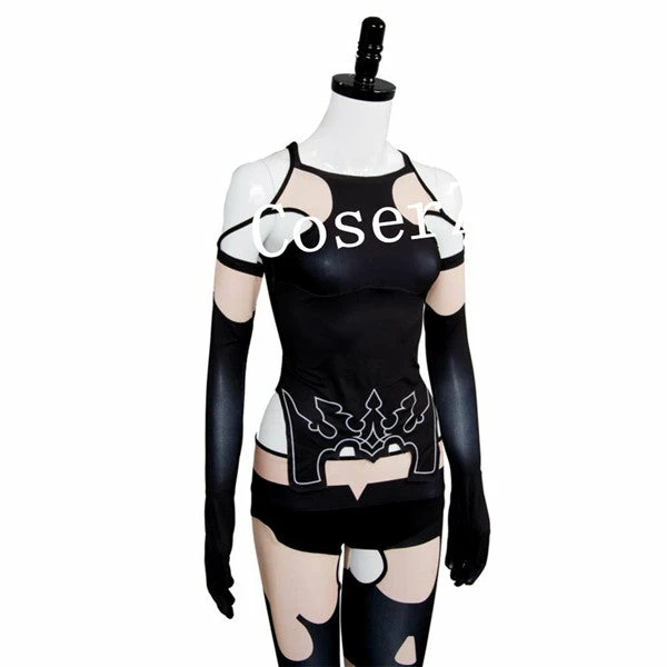 Game Nier Automata A2 YoRHa Type A No. 2 Carnival Cosplay Costume 4 Game Nier Automata A2 YoRHa Type A No. 2 Carnival Cosplay Costume