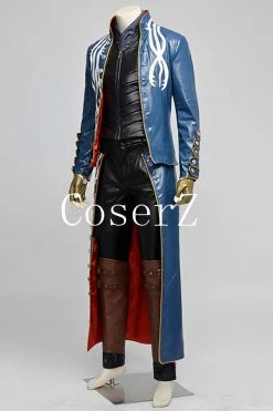 Anime Devil May Cry 3 Vergil Cosplay Costume Halloween Costume