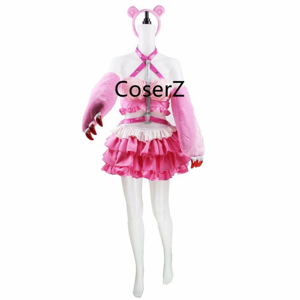 Anime Super Sonic Pink Cosplay Costume Halloween Costume 3 Anime Super Sonic Pink Cosplay Costume Halloween Costume
