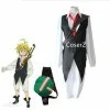 Anime The Seven Deadly Sins Revival Of The Commandments Meliodas Cosplay Costume