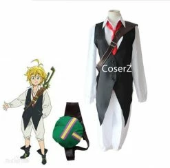 Anime The Seven Deadly Sins Revival Of The Commandments Meliodas Cosplay Costume