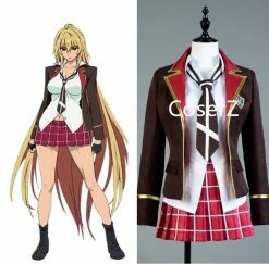 Anime Valkyrie Drive Mermaid Mirei Shikishima Cosplay Costume