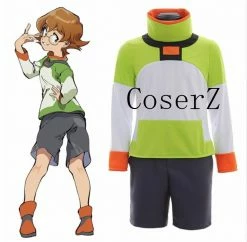 Anime Voltron Legendary Defender Pidge Shirt Jacket Cosplay Costume