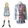 Anime Your Lie In April Cosplay Costume