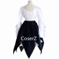Anime Peach-Pit Rozen Maiden Mercury Lamp Uniform Cosplay Costume