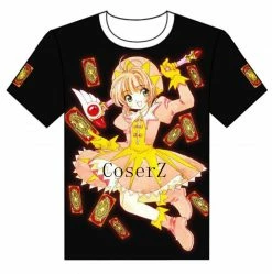 Anime Cardcaptor Sakura Clear Card Kinomoto Sakura Cosplay Costume