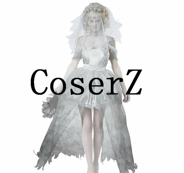 Movie/TV Corpse Bride Halloween Cosplay Costume 3 Movie/TV Corpse Bride Halloween Cosplay Costume