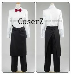 Anime Death Billiards Death Parade Dequim Bartender Uniform Cosplay Costume