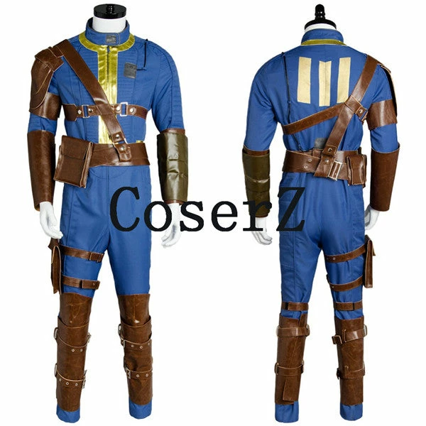 Fallout 4 Male Sole Survivor Nate Game Cosplay Costume 3 Fallout 4 Male Sole Survivor Nate Game Cosplay Costume