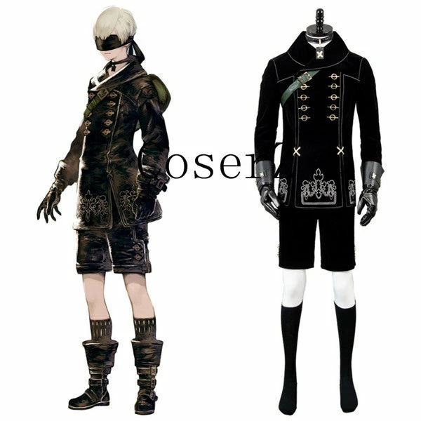 Game Nier: Automata YoRHa No.9 Type S Scanner Cosplay Costume 3 Game Nier: Automata YoRHa No.9 Type S Scanner Cosplay Costume