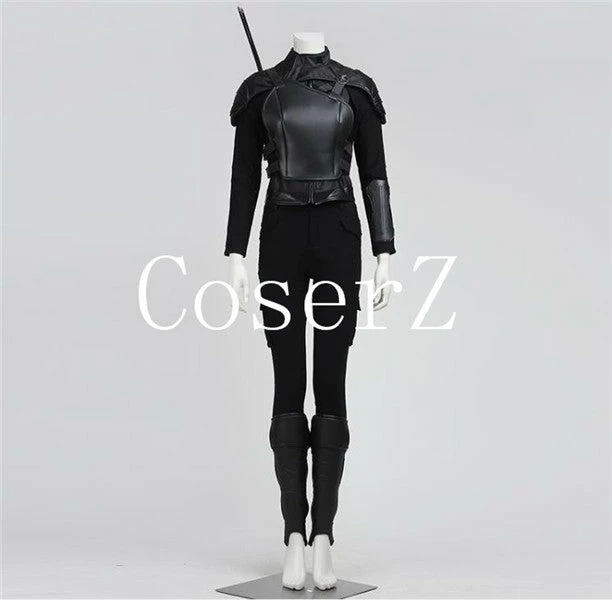 Movie/TV The Hunger Games Katniss Everdeen Cosplay Costume 4 Movie/TV The Hunger Games Katniss Everdeen Cosplay Costume