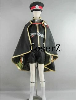 Game Touken Ranbu Cosplay Nakigitsune Satin Cosplay Costume
