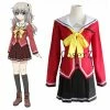 Anime Charlotte Tomori Nao / Yusa Nishimori School Uniform Cosplay Costume
