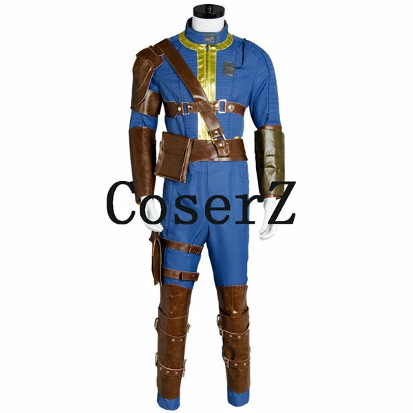 Fallout 4 Male Sole Survivor Nate Game Cosplay Costume 4 Fallout 4 Male Sole Survivor Nate Game Cosplay Costume