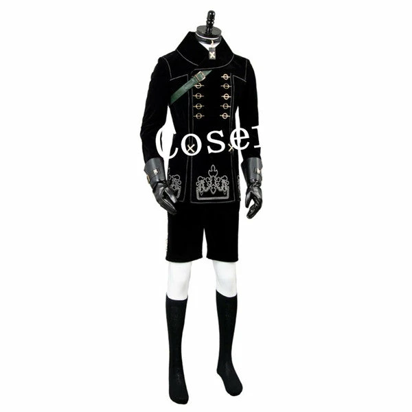 Game Nier: Automata YoRHa No.9 Type S Scanner Cosplay Costume 7 Game Nier: Automata YoRHa No.9 Type S Scanner Cosplay Costume