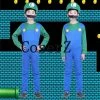 Game Super Mario Luigi Brothers Plumber Party Costume Cosplay 2 Game Super Mario Luigi Brothers Plumber Party Costume Cosplay