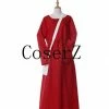 Movie/TV The Handmaid's Tale Long Red Robe Full Set Party Costume