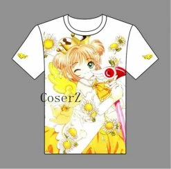 Anime Cardcaptor Sakura Clear Card Kinomoto Sakura Cosplay Costume
