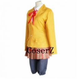 Anime Prison School Jyugo Jumpsuits Prisoner NO.15 Cosplay Costume