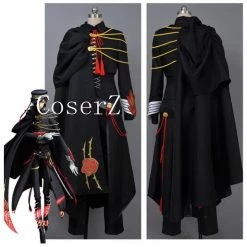 Anime Code Geass Lelouch Cosplay Code Geass Lelouch Of The Rebellion Code Black In Ashford Cosplay Costume