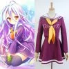 Anime Cosplay NO GAME NO LIFE Shiro Sailor Cosplay Costume Halloween Costume