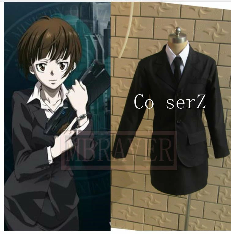 Anime Psycho Pass Tsunemori Akane Cosplay Costume Halloween Costume 3 Anime Psycho Pass Tsunemori Akane Cosplay Costume Halloween Costume