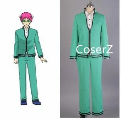 Anime The Disastrous Life Of Saiki K Season 2 Kusuo No Psi Nan The Disastrous Life K.-Nan Uniform Cosplay Costume