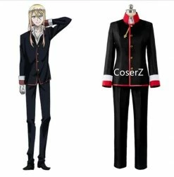 Anime The Royal Tutor Leonhard Von Glanzreich Uniform Cosplay Costume