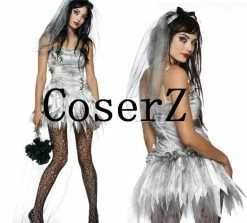 Movie/TV Corpse Bride Masquerade Zombie Cosplay Costume